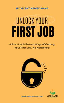 Yellow Bold Title Self Help Book Cover