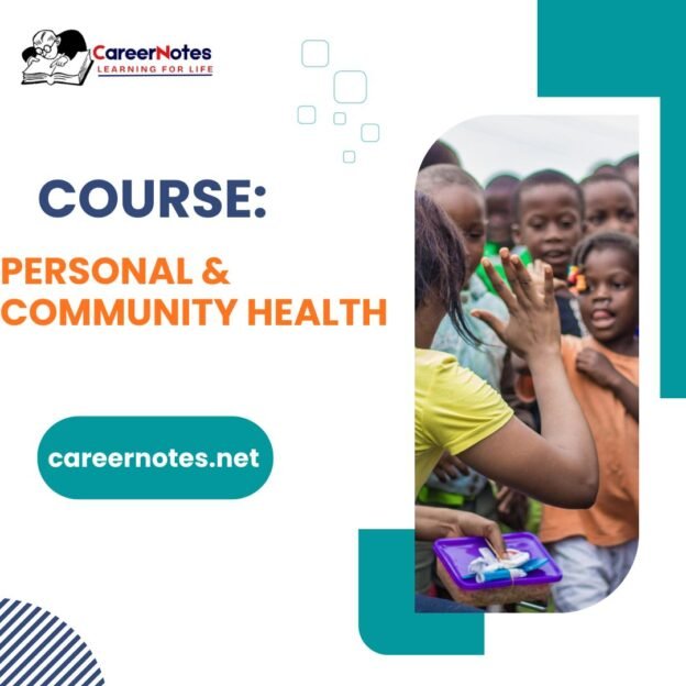 Personal and Community Health for Health Professionals