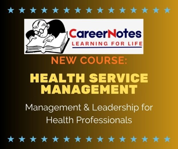 Health Service Management for Nurses, Midwives, and Allied Health Professionals
