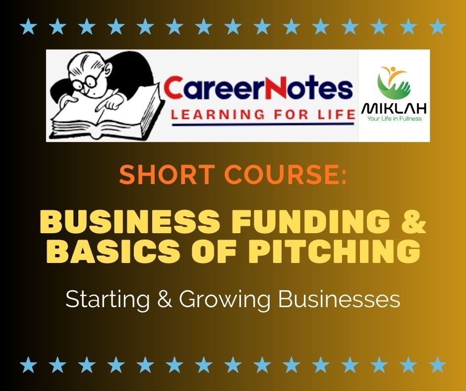 Business Fundings and Basics of Pitching