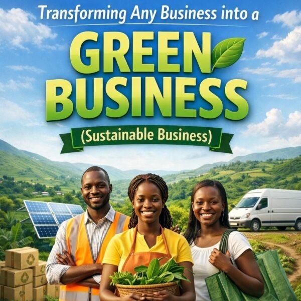 Transforming a business into a green business